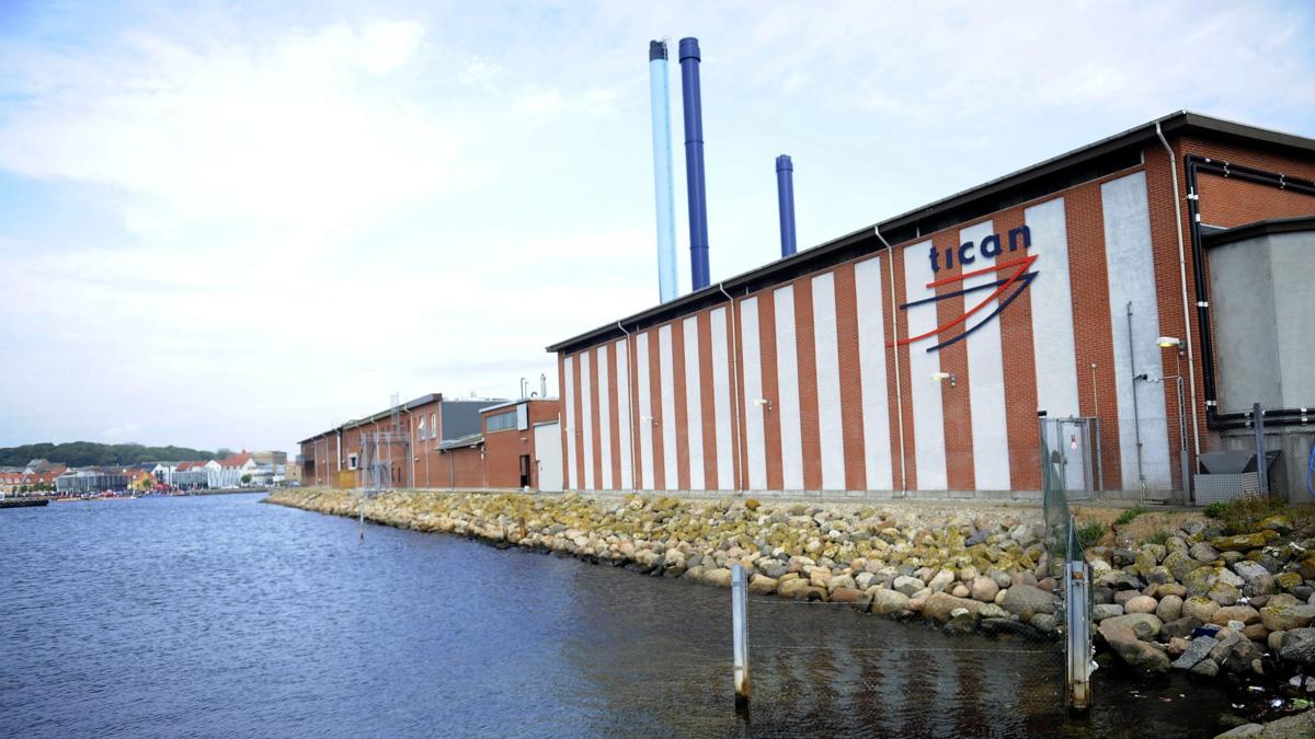 Exterior of an operating food processing plant at the start of a phased modernisation